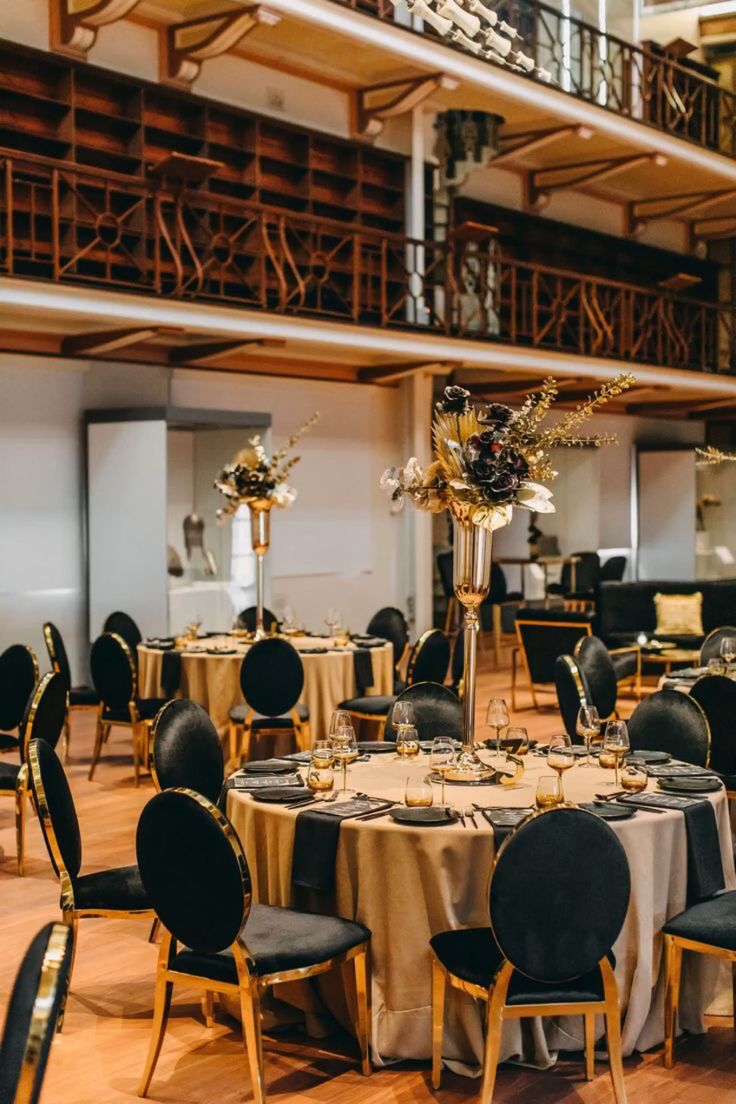 Elegant event setup with luxury furniture and decor